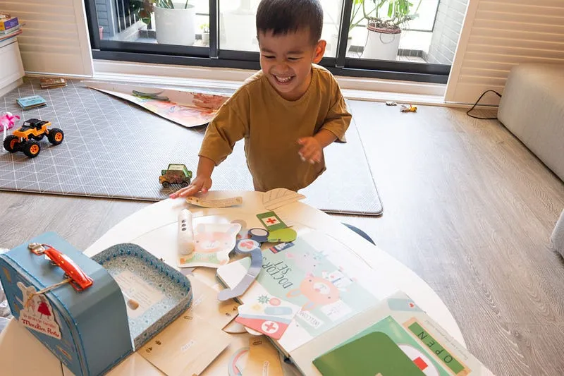 角色扮演遊戲書 3–4歲孩子都是玩到超嗨!