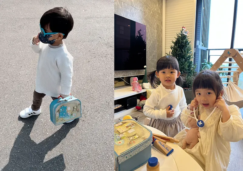 外景博美超入戲、朋友來家裡玩也爭給美女醫生看診