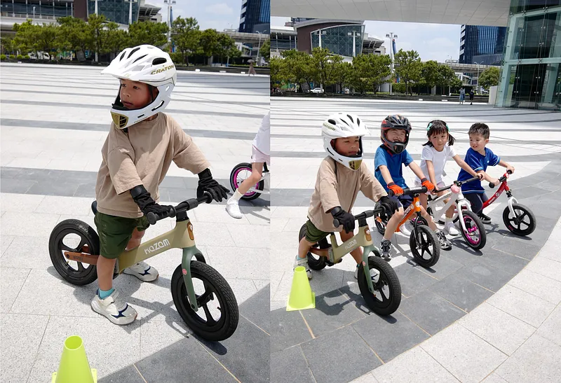 高顏值、高CP的 Kazam 滑步車平時騎車、比賽都帥到掉渣！
